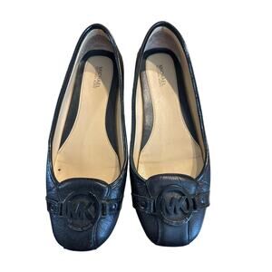 Women’s Michael Kors Black Ballet Flats  Size 8